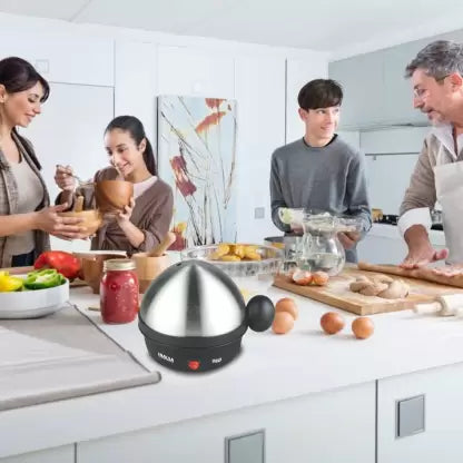 Inalsa OGGI Boiler Egg Cooker  (Silver, 7 Eggs) Inalsa OGGI Boiler Egg Cooker  (Silver, 7 Eggs)
